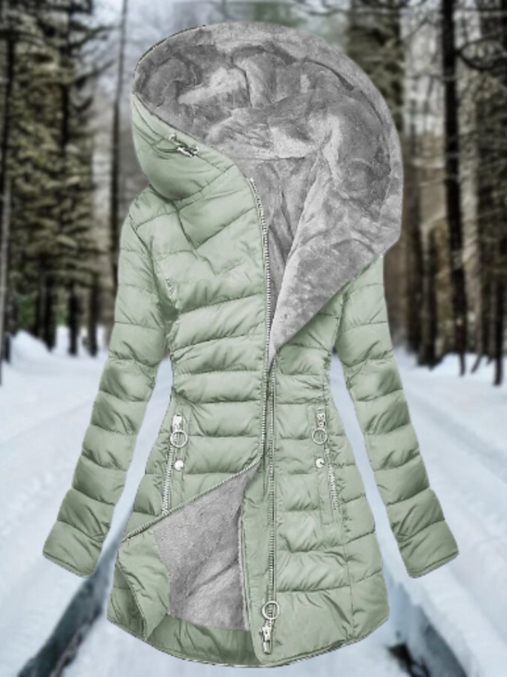 Natalia | Zimowy płaszcz Vela z podszewką