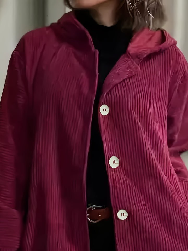 Kinga | Luźna kurtka z kapturem