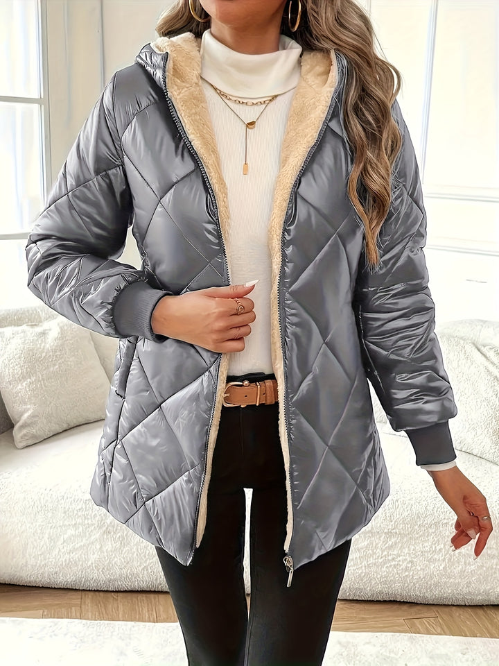 Beata | Luźna midi sukienka z kieszeniami