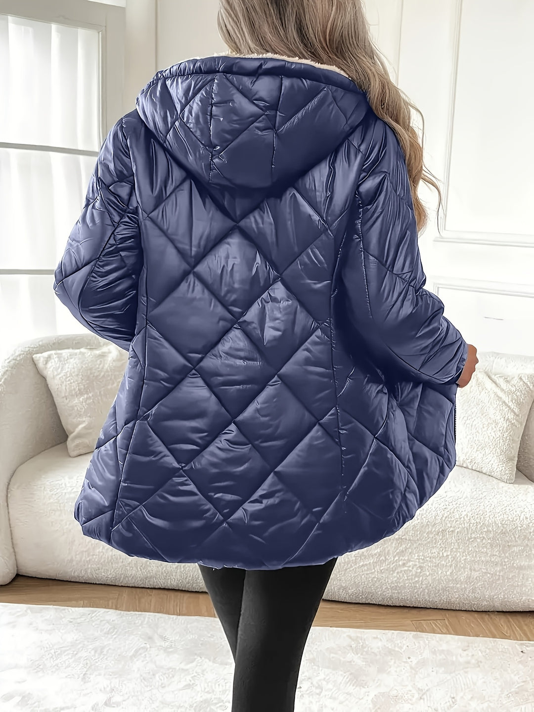 Beata | Luźna midi sukienka z kieszeniami