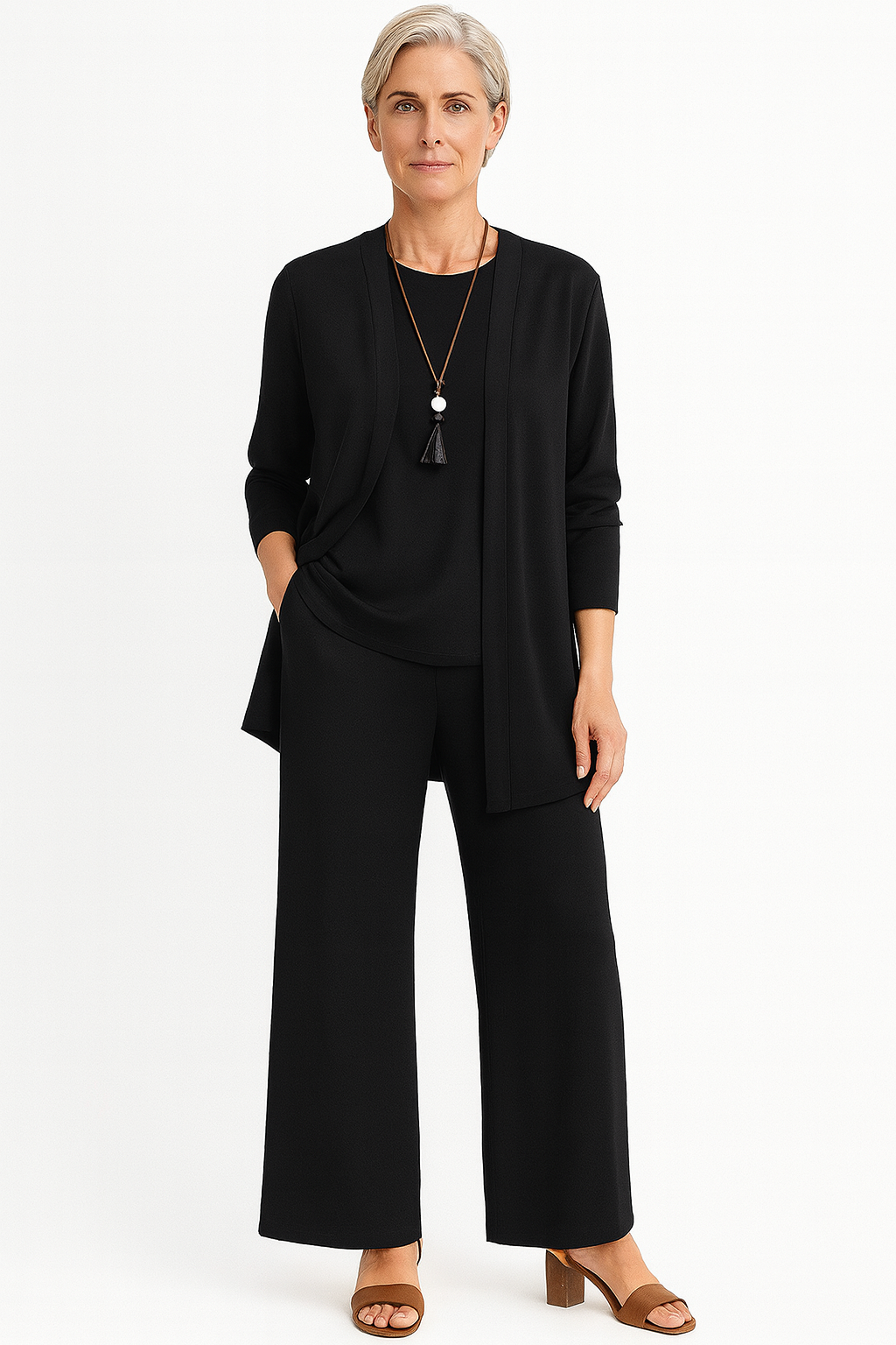 Justyna | Elegancki komplet trzyczęściowy