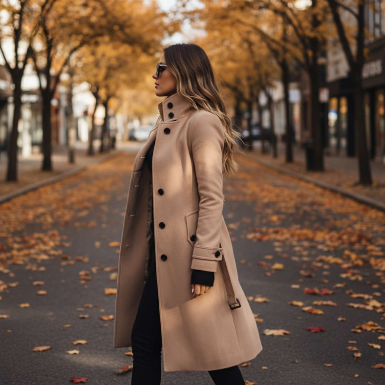 Paulina | Lekki płaszcz o azjatyckiej elegancji