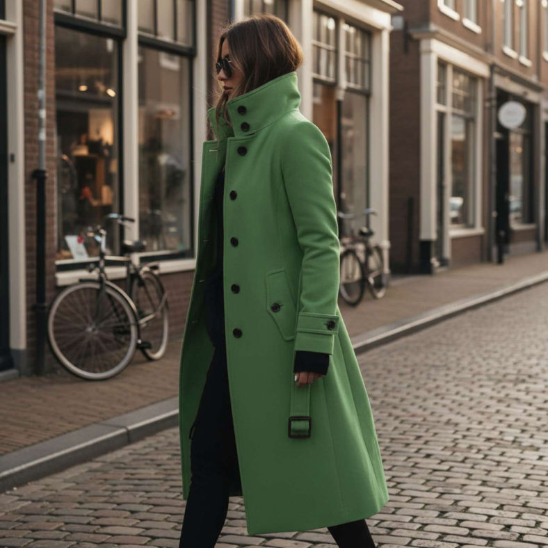 Paulina | Lekki płaszcz o azjatyckiej elegancji