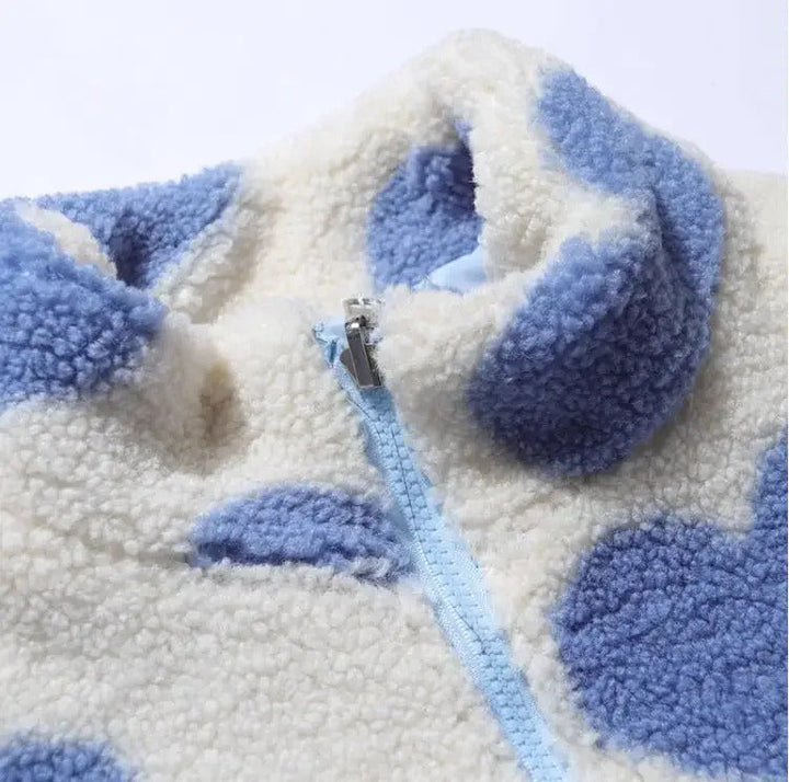 Katarzyna | Dwustronna kurtka z motywem serc