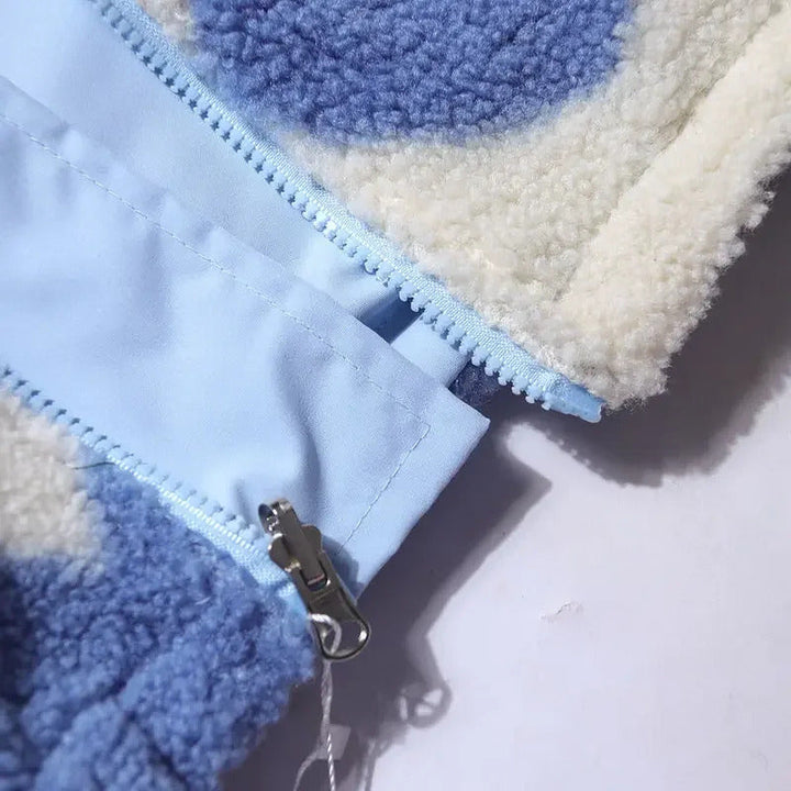 Katarzyna | Dwustronna kurtka z motywem serc