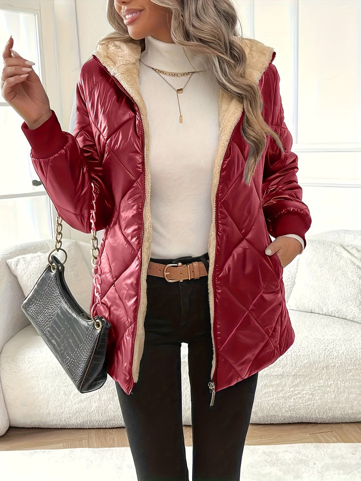 Beata | Luźna midi sukienka z kieszeniami